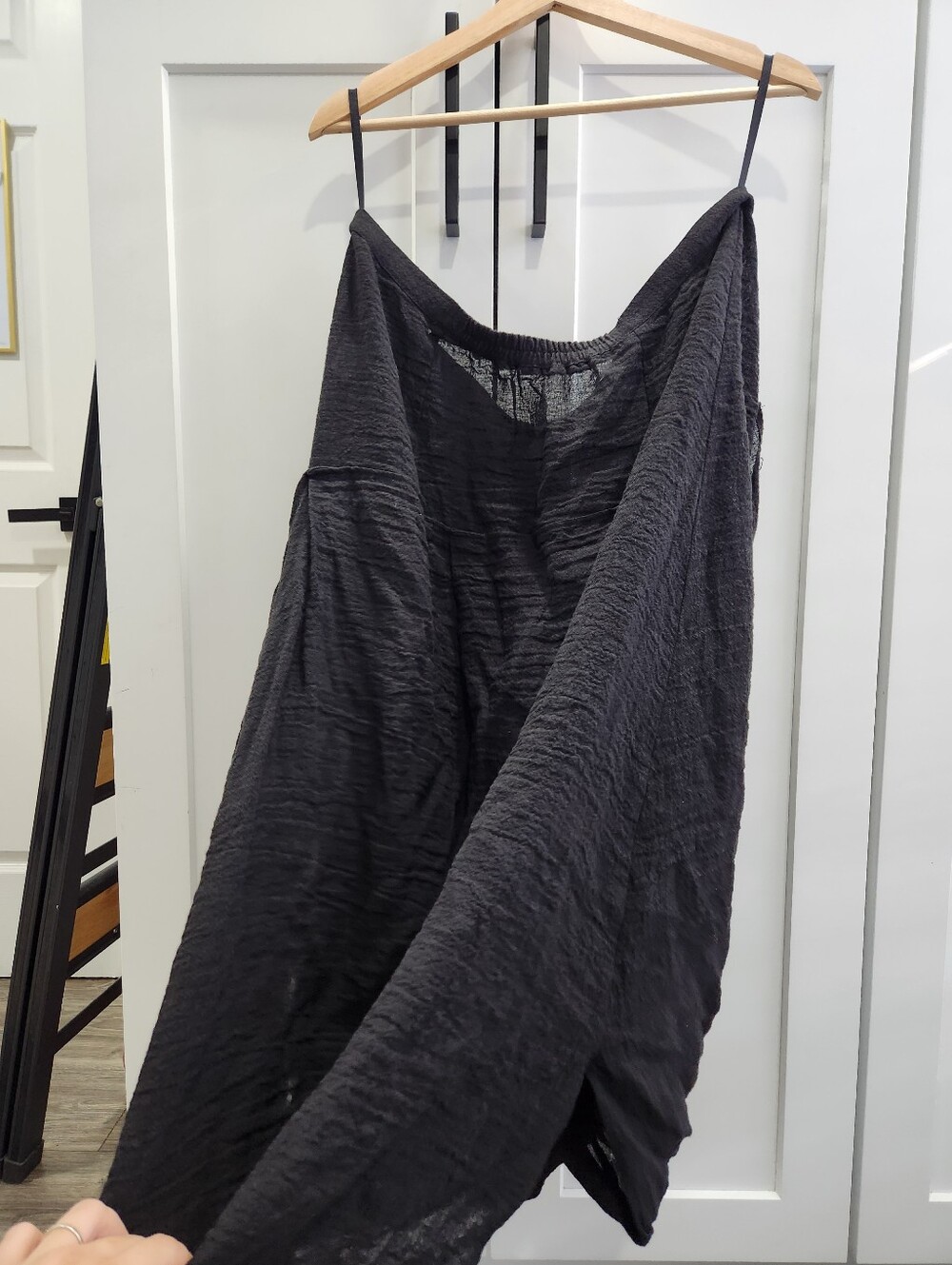 NWT $234 Igor Dobranic 100% Linen Lagenlook Layered Bubble Artsy Dakar Skirt XL - Picture 4 of 13